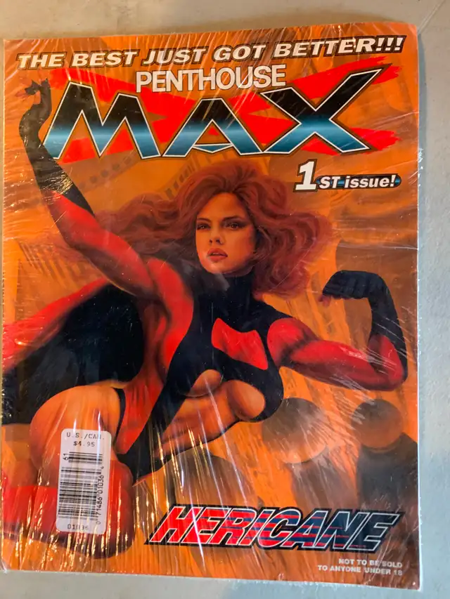 Penthouse Max #1 Huricane 1st IssueAS PICTURED-