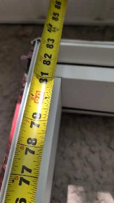 36' x 80' Black Exterior Entry Door with side light - Photo 6