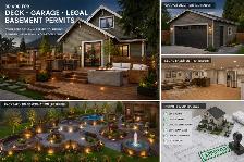 Deck • Garage • LegalBasement Permits - Photo 9
