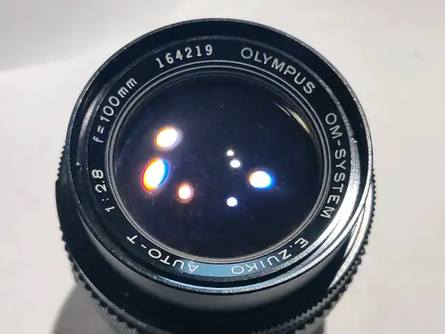 Olympus OM-System E. Zuiko 100mm f2.8 Lens