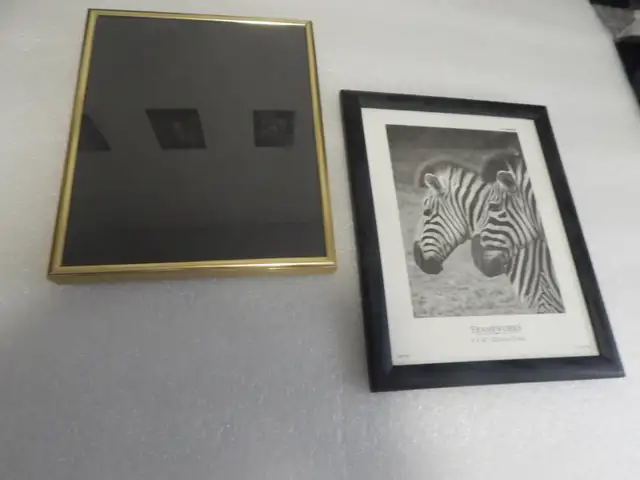 2 Photo Frames, Wall Hung or Stand Alone