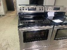 Cuisinière stainless vitrocéramique convection Frigidaire