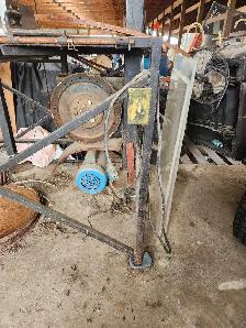 Band Saw, Wood Saw, Old Meat Saw - Photo 6