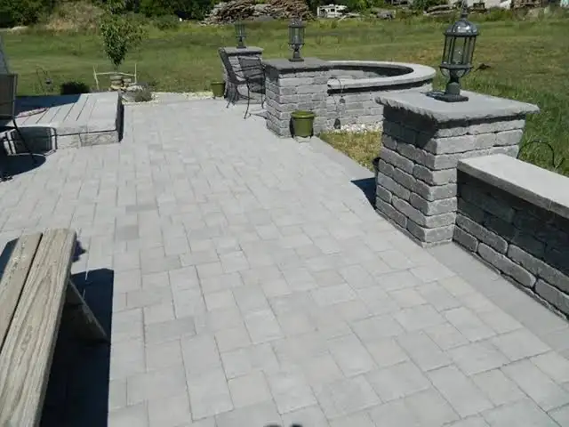 Interlocking Driveway & Patio Work