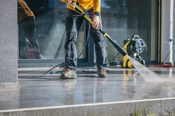 House Exterior Pressure Washing