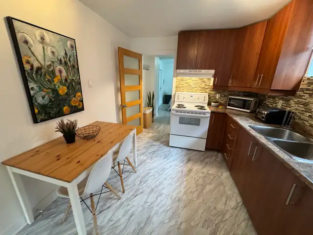Rosemont 10 min métro St- Michel ! Location de 1 mois et plus !