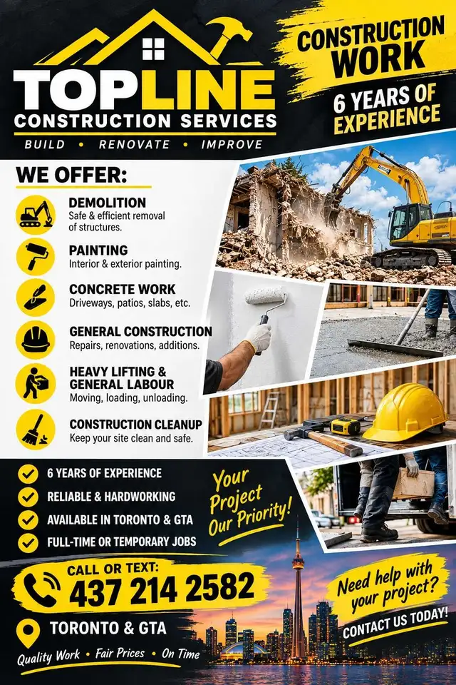TOPLINE CONSTRUCTION SERVICES