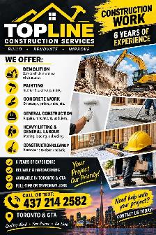 TOPLINE CONSTRUCTION SERVICES