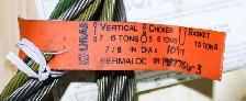 NEW 10FT- 7/8 STEEL ROPE SLINGas pictured - Photo 2