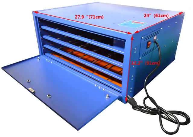 4 Layers Screen Drying Cabinet Temperature Plate Heating 006005