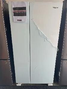 NEW 33" Whirlpool Side By Side Fridge (22 Cu.Ft) - Photo 2