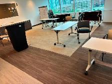 Steelcase Flip-Top Training Table – 60" x 24" | $300/Each - Photo 3