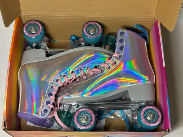 Impala Rollerskates Holographic Quad Skates