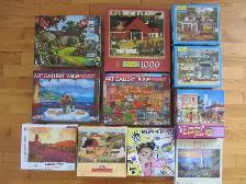 Casse-têtes 1000 pièces à vendre ..voir photos, manque 1 pièces - Photo 6