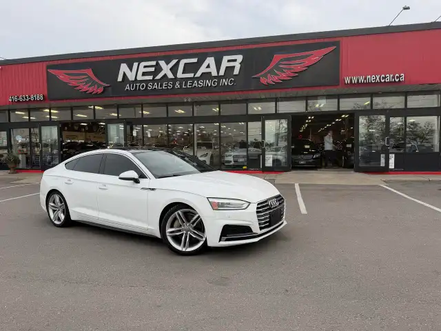 2019 Audi A5 PROGRESSIV S-LINE AWD LEATHER PAN/ROOF NAVI CAMERA