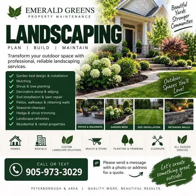 Landscaping and lawncare