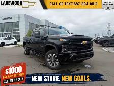 2025 Chevrolet Silverado 2500HD Custom 6.6L Duramax | 20in