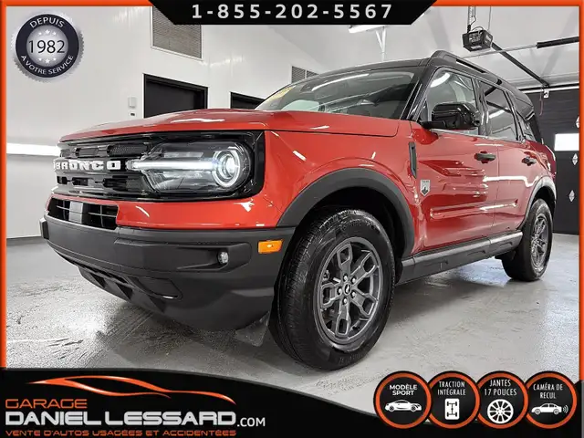 FORD BRONCO SPORT BIG BEND 4X4 2023, BAS MILLAGE, SIÈGES CHAUFFA