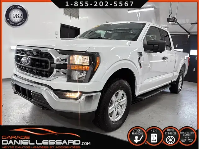 2023 Ford F-150 XLT 4WD, 3.3L, BTE DE 6.5 PIEDS, GPS, AUCUNE MEN