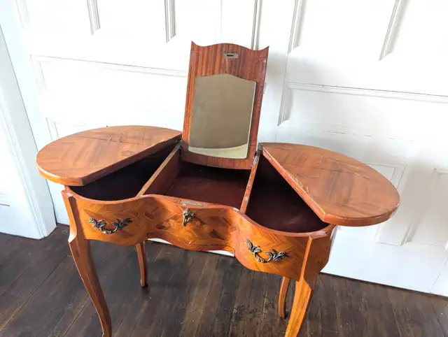 Antique French Pop Up Vanity