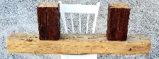 Hand Hewn White Pine Barn Beam 7'× 51/2' x52'long - Photo 5