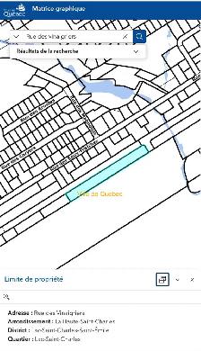 Terrain de 51k pieds carré a vendre au lac St-Charles - Photo 2