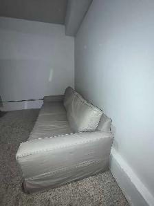 FREE DELIVERY Pottery Barn 3 Seater Fabric Sofa Couch NO DEPOSIT - Photo 5