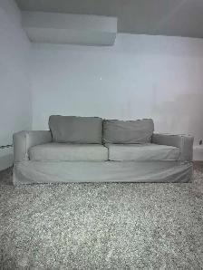 FREE DELIVERY Pottery Barn 3 Seater Fabric Sofa Couch NO DEPOSIT - Photo 7