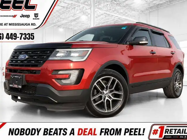 2017 Ford Explorer Sport 6 Seat | Panoroof | Sony Audio | AS IS