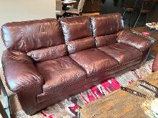 Leather couch