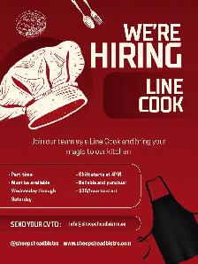 Line cook position