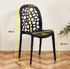 Brand New Stackable Modern Plastic Dining Chair Special $49
