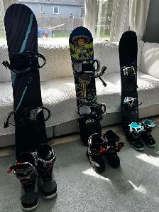 Snowboard, binder, & shoe for sale!
