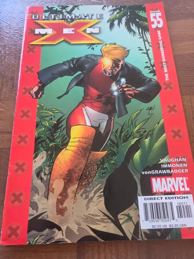 Ultimate X-men #55 The Most Dangerous Game Marvel March 2005