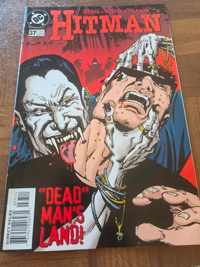 Hitman #37 Comic Book Garth Ennis John Mccrea Garry Leach
