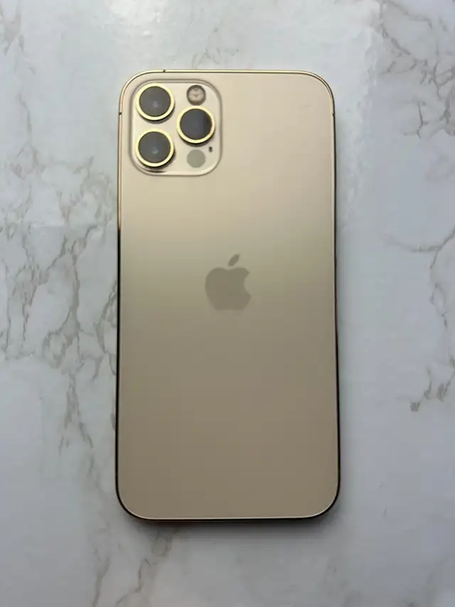 Unlocked iPhone 12 Pro Gold (256GB)