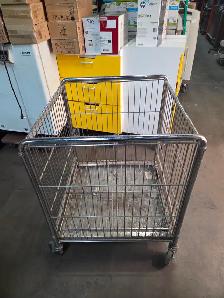Metal Rolling Basket Cart - Photo 2
