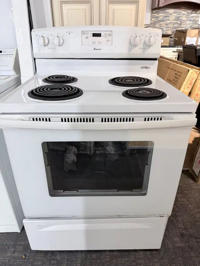Cuisinière 30po Blanche |  - Amana