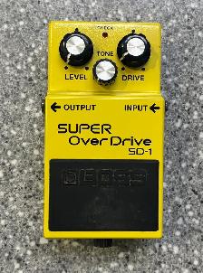 Boss SD-1 Super Overdrive Guitar Pedal