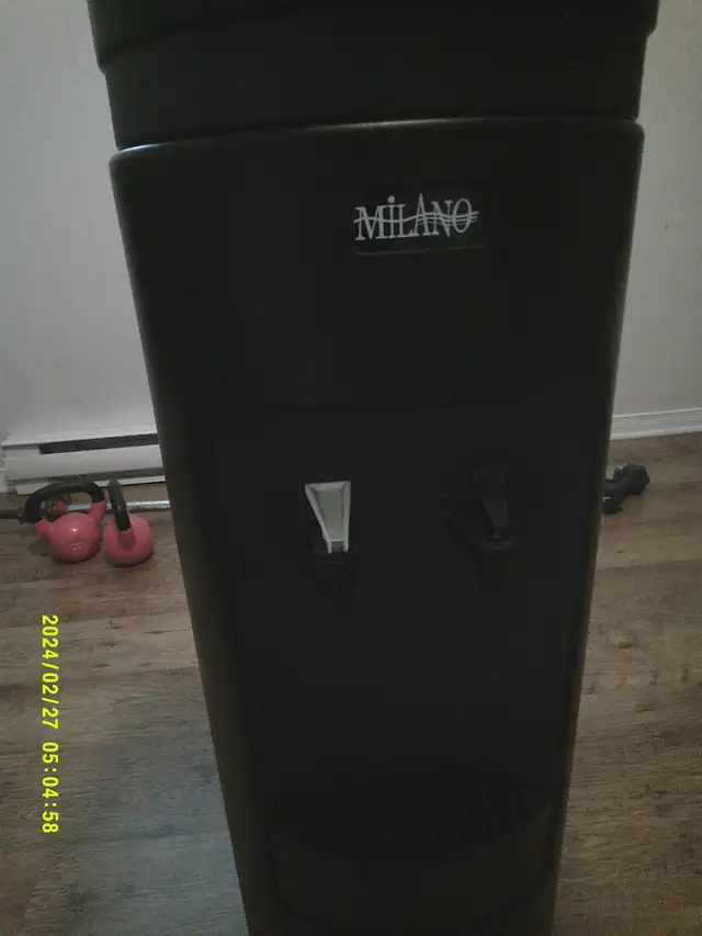 WATER DISPENSER DISTRIBUTEUR D'EAU MILANO HOT AND COLD