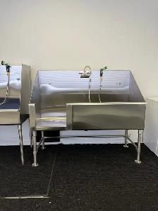 stainless steel dog grooming tubs. all sizes available - Photo 3