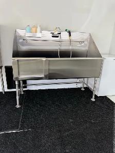 stainless steel dog grooming tubs. all sizes available - Photo 4