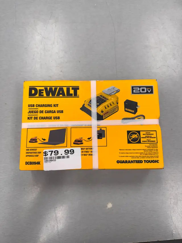 DEWALT USB-C Portable Charging Kit - BRAND NEW
