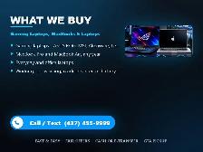 WE BUY Gaming Laptops & MacBooks - Cash Today | 437-455-9999 - Photo 2