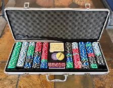 Poker chip set with case - Photo 2
