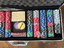 Poker chip set with case - Photo 4