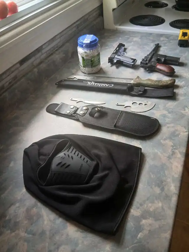 'hunting' stuff ...wink wink