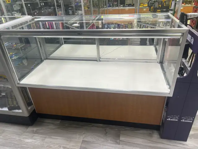 Glass Display Cabinet 48"x20"x38" No Right Side Glass