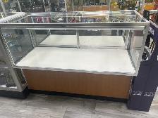 Glass Display Cabinet 48"x20"x38" No Right Side Glass