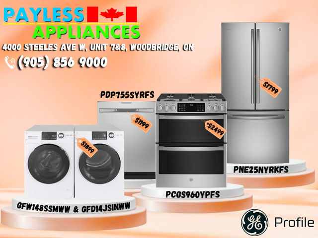 Payless Appliances Weekly Special Deals On Brand Name Appliances